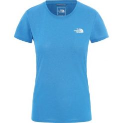 Koszulka The North Face Reaxion Amp T0CE0TW1H. Niebieskie koszulki damskie The North Face, m, bez wzorów, bez kołnierzyka, bez rękawów. Za 126,99 zł.