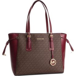 Torebka MICHAEL MICHAEL KORS - Voyager 30F8GV6T8B Oxblood. Czerwone torebki klasyczne damskie MICHAEL Michael Kors, bez wzorów, ze skóry ekologicznej, eleganckie, na ramię, bez dodatków. Za 1309,00 zł.