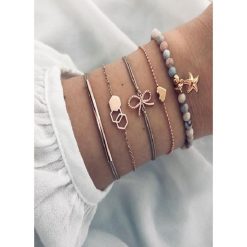Bransoletki na rękę zestaw b336. Bransoletki damskie Fanaberia.com. Za 24,90 zł.