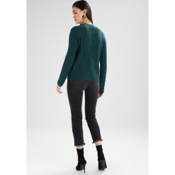 Swetry klasyczne damskie: Object OBJNONSIA Sweter deep teal