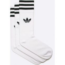 Adidas Originals - Skarpetki (3-pack). Białe skarpetki damskie marki adidas Originals, z elastanu. Za 54,90 zł.