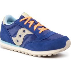 Sneakersy SAUCONY - Jazz Original SK262476 Blue. Niebieskie trampki chłopięce Saucony, bez wzorów, ze skóry, na sznurówki. Za 159,00 zł.