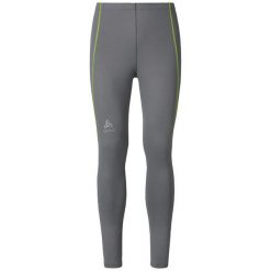 Bryczesy damskie: Odlo Spodnie tech. Odlo Tights SLIQ szary L