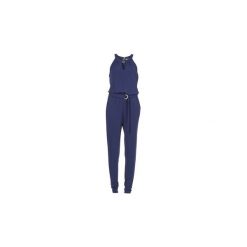 Kombinezony MICHAEL Michael Kors ELEV RING NECK JUMPSUIT. Niebieskie kombinezony damskie MICHAEL Michael Kors, l. Za 1309,00 zł.