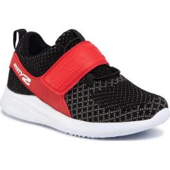 Sneakersy PRIMIGI - 5459444 Gri. Czarne trampki chłopięce Primigi, bez wzorów, ze skóry, na rzepy. Za 349,00 zł.