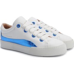 Twinset Sneakersy. Białe trampki i tenisówki damskie Twin Set, bez wzorów, ze skóry, bez zapięcia. Za 399,00 zł.