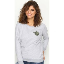 Bluzy damskie: Szara Bluza Army Coalition