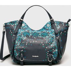 Desigual - Torebka. Szare torebki klasyczne damskie Desigual. Za 399,90 zł.