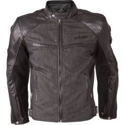 Kurtki męskie bomber: W-TEC Męska kurtka motocyklowa Flipside matt.czarny r. M (10228-M)