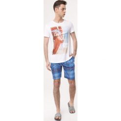 Niebieskie Szorty Ecology. Niebieskie spodenki i szorty męskie Born2be, xl, bez wzorów. Za 39,99 zł.