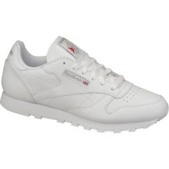 Reebok Classic Leather 2232 41 Białe. Białe buty sportowe damskie Reebok, ze skóry, sportowe. W wyprzedaży za 279,99 zł.