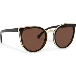 Okulary przeciwsłoneczne EMPORIO ARMANI - 0EA4135 502673 Darkbrown/Brown. Pomarańczowe okulary przeciwsłoneczne damskie Emporio Armani. W wyprzedaży za 449,00 zł.