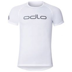 Odlo Koszulka s/s crew neck CUBIC LOGO LINE rozmiar M biała. Białe koszulki sportowe męskie marki Odlo, m. Za 139,95 zł.