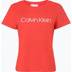 Calvin Klein Womenswear - T-shirt damski, czerwony. Czerwone t-shirty damskie marki Calvin Klein Womenswear, s, z nadrukiem, z dżerseju, bez kołnierzyka. Za 179,95 zł.