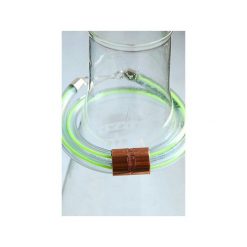 Fluo_neo. Zielone bransoletki damskie Detoxdesign, ze skóry, srebrne. Za 85,00 zł.