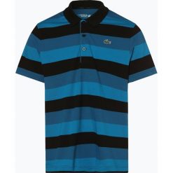 Lacoste - Męska koszulka polo, czarny. Czarne koszulki męskie Lacoste, s, bez wzorów, klasyczne, polo, bez rękawów. Za 249,95 zł.
