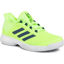 Buty adidas - Adizero Club K FV134 Siggnr/Ftwwht/Tecind. Zielone buty sportowe damskie Adidas, bez wzorów, z tworzywa sztucznego, sportowe, tenisowe. Za 169,00 zł.