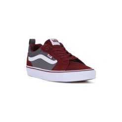 Buty Vans T2M FILMORE. Czerwone trampki męskie Vans, bez wzorów, bez zapięcia. Za 281,12 zł.