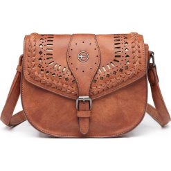 Tamaris Torebka Alfa Crossbody Bag 3213192 brązowy. Pomarańczowe torebki klasyczne damskie Tamaris, w paski, ze skóry, na ramię, bez dodatków. Za 229,00 zł.