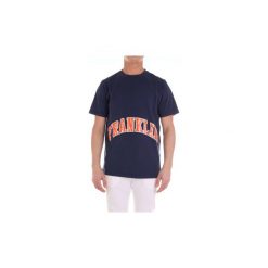 T-shirty z krótkim rękawem Franklin Marshall TSMF355ANS19. Niebieskie t-shirty męskie Franklin Marshall, m, bez wzorów, bez kołnierzyka, krótkie. Za 225,72 zł.