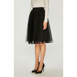 Pinko - Spódnica. Czarne spódniczki damskie Pinko, z poliesteru, midi, rozkloszowane. W wyprzedaży za 679,90 zł.