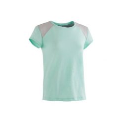 Koszulka Gym 500. Zielone t-shirty dziewczęce DOMYOS. Za 24,99 zł.