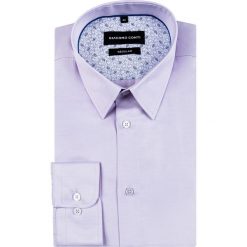 Koszula SIMONE KDFR000498. Szare koszule męskie Giacomo Conti, m, bez wzorów, z bawełny, eleganckie, z klasycznym kołnierzykiem, bez rękawów. Za 149,00 zł.