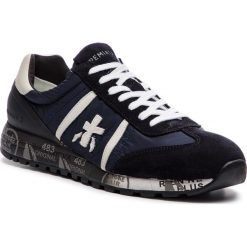 Sneakersy PREMIATA - Lucy 3200 Granatowy. Niebieskie sneakersy męskie marki Premiata, na co dzień, bez wzorów, ze skóry, klasyczne, bez zapięcia. W wyprzedaży za 509,00 zł.