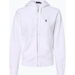 Polo Ralph Lauren - Damska bluza rozpinana, biały. Białe bluzy damskie Polo Ralph Lauren, l, bez wzorów, prążkowane, bez rękawów, bez kaptura. Za 449,95 zł.