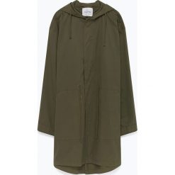 Parka "Enkodol" w kolorze khaki. Brązowe parki męskie American Vintage, s, bez wzorów, z bawełny, bez kaptura. W wyprzedaży za 429,95 zł.