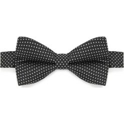 Mucha 87-7I-001-1. Czarne muszki męskie marki Wittchen, bez wzorów, z bawełny, eleganckie. Za 59,00 zł.