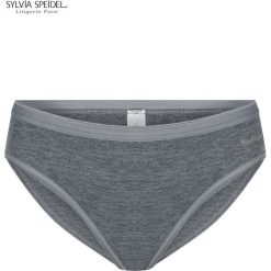 Figi Sylvia Speidel Bambus Swenja 50040. Szare figi damskie SYLVIA SPEIDEL, bez wzorów. Za 49,70 zł.