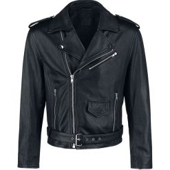Kurtki męskie: Black Premium by EMP Afterlife Kurtka skórzana czarny