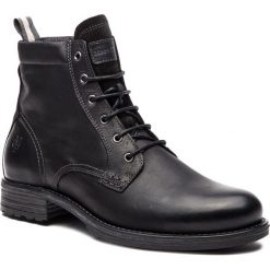 Kozaki MARC O'POLO - 808 25006101 100 Black 990. Czarne buty zimowe męskie marki Marc O'Polo, z materiału. W wyprzedaży za 479,00 zł.