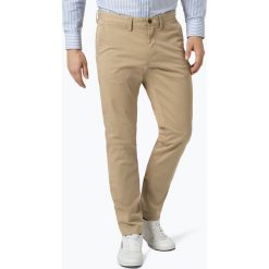Gant - Spodnie męskie, beżowy. Brązowe spodnie męskie GANT, m, bez wzorów. Za 449,95 zł.