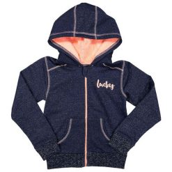 Dirkje Bluza Dziewczęca Lurex 122 Niebieski. Niebieskie bluzy dziewczęce Dirkje, bez wzorów, bez rękawów, bez kaptura. Za 109,00 zł.