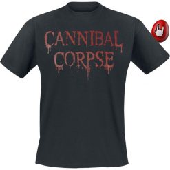 T-shirty męskie: Cannibal Corpse Dripping Logo T-Shirt czarny