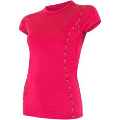 Sensor Koszulka Termoaktywna Merino Air W Magenta S. Różowe koszulki damskie termoaktywne marki Sensor, s, bez wzorów, z wełny, bez kołnierzyka, z krótkim rękawem, krótkie, bez kaptura, outdoorowe. W wyprzedaży za 175,00 zł.