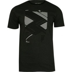 Czarny Bawełniany T-Shirt z Geometrycznym Motywem -PAKO JEANS- Męski, Okrągły Dekolt, Krótki Rękaw TSPJNS6URBANcz. Czarne koszulki męskie Pako Jeans, m, bez wzorów, z bawełny, casualowe, z okrągłym kołnierzem, z krótkim rękawem, krótkie. Za 47,00 zł.