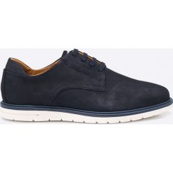 Tommy Hilfiger - Buty. Niebieskie buty sportowe męskie marki TOMMY HILFIGER, ze skóry, na sznurówki. W wyprzedaży za 329,90 zł.