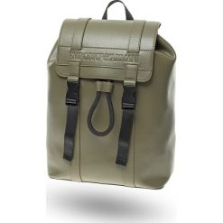 PLECAK EMPORIO ARMANI. Zielone torby męskie skórzane ze skóry. Za 749,40 zł.