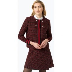 Marie Lund - Blezer damski – Coordinates, czarny. Czarne bolerka i narzutki damskie Marie Lund, z aplikacjami, bez rękawów. Za 449,95 zł.