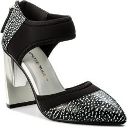 Półbuty UNITED NUDE - Zink D'orsy Hi 1021647711234 Black And White Mix/Black. Białe półbuty damskie skórzane marki United Nude, eleganckie, na obcasie. W wyprzedaży za 569,00 zł.