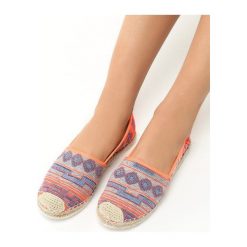 Espadryle damskie: Fuksjowe Espadryle Enjoy The Silence