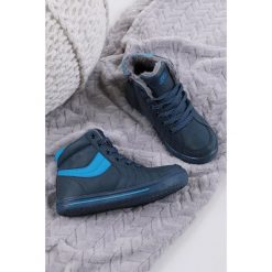 Granatowe trzewiki sportowe sznurowane casu fa287z. Buty chłopięce sportowe Casu, na sznurówki. Za 58,99 zł.