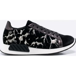 Hego's - Buty. Szare buty sportowe damskie marki Hegos, z gumy. W wyprzedaży za 269,90 zł.