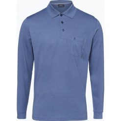 Ragman - Męska koszulka polo, niebieski. Niebieskie koszulki polo Ragman, m, z bawełny. Za 229,95 zł.