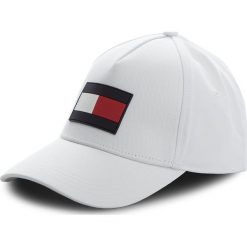 Czapka z daszkiem TOMMY HILFIGER - Th Flag Cap AM0AM03339 104. Białe czapki z daszkiem męskie TOMMY HILFIGER, z bawełny. Za 179,00 zł.