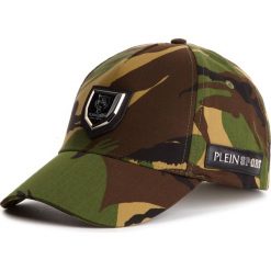 Czapka z daszkiem PLEIN SPORT - Visor Hat Statement S19A MAC0359 STE003N Camouflage 50. Pomarańczowe czapki męskie marki Plein Sport, bez wzorów, z bawełny, sportowe. Za 629,00 zł.