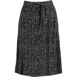 Spódniczki trapezowe: Whistles AVIE SAHARA PRINT WRAP SKIRT Spódnica z zakładką black/white